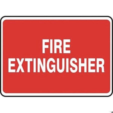 Accuform SAFETY SIGN FIRE EXTINGUISHER 10 X MFXG476XV MFXG476XV